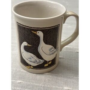 Vintage Otagiri Country Goose Japan Coffee Mug Cottage Core